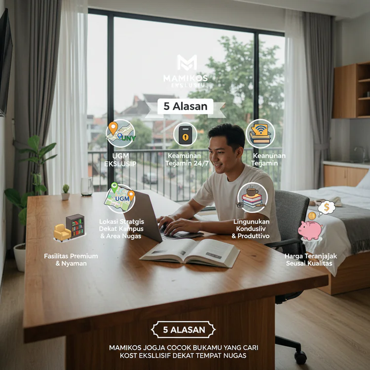 5 Alasan Mamikos Jogja Cocok Buat Kamu yang Cari Kost Eksklusif Dekat Tempat Nugas