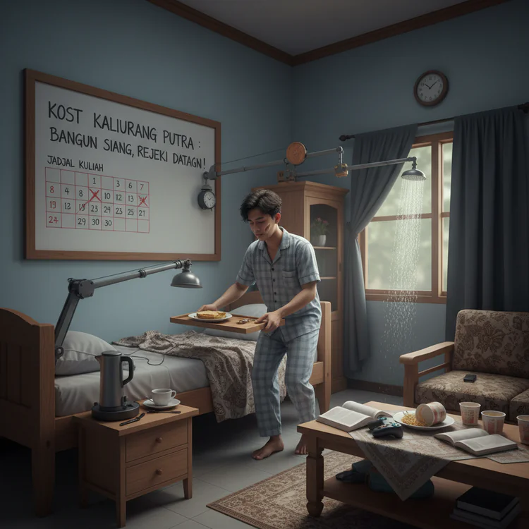 Kost Kaliurang Putra yang Cocok untuk Mahasiswa Malas Bangun Pagi
