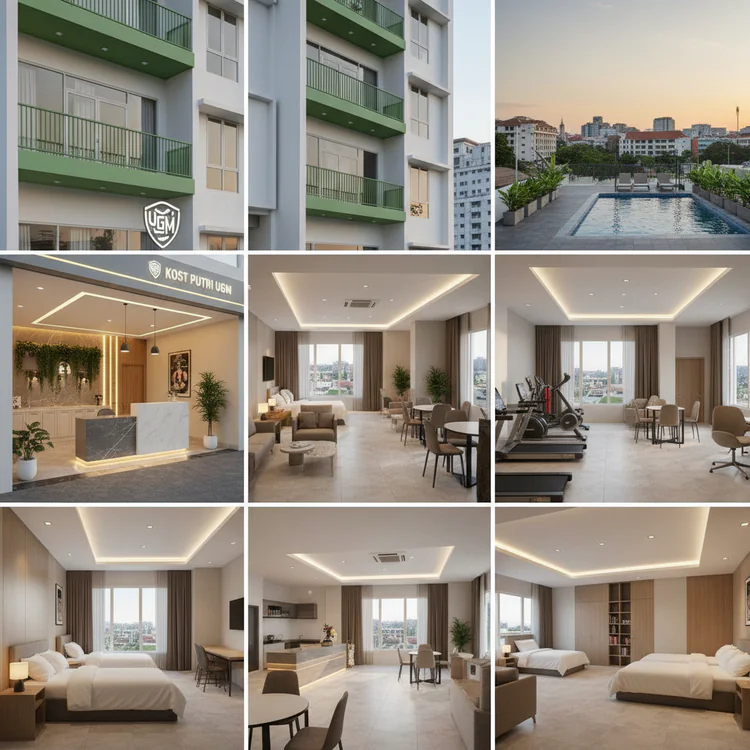 Kost Putri UGM Rasa Hotel Bintang 3? Fasilitas Lengkap, Harga Mahasiswa!