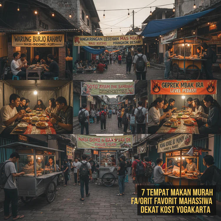 7 Tempat Makan Murah Favorit Mahasiswa Dekat Kost Yogyakarta
