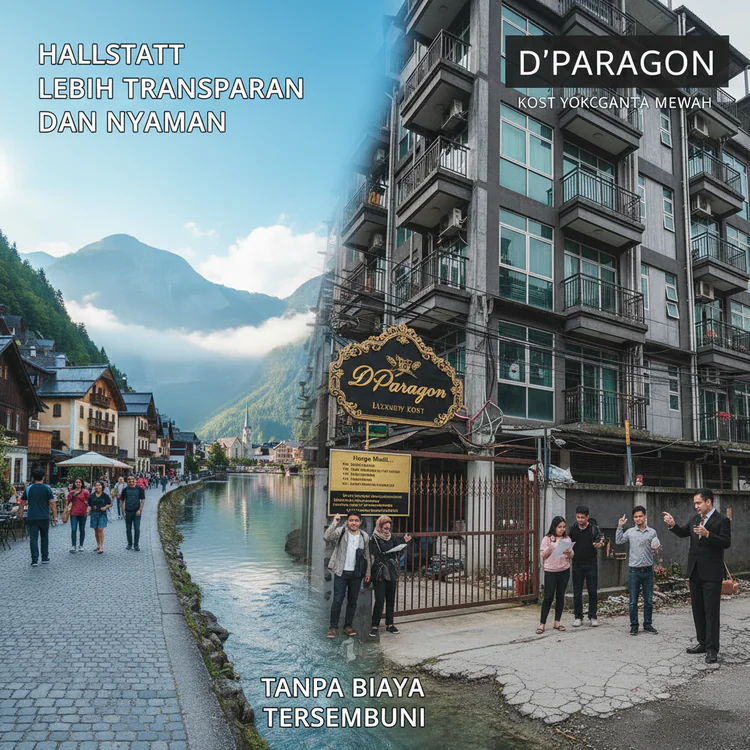 Kenapa Hallstatt Lebih Transparan dan Nyaman dari D'Paragon? Kost Yogyakarta Mewah Tanpa Biaya Tersembunyi