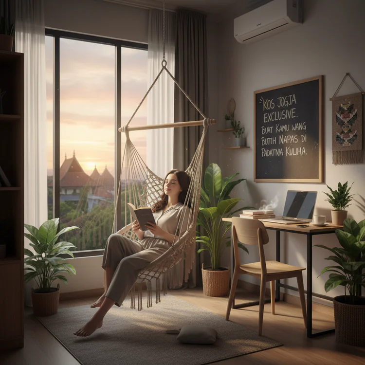 Kos Jogja Exclusive Buat Kamu yang Butuh Napas di Tengah Padatnya Kuliah