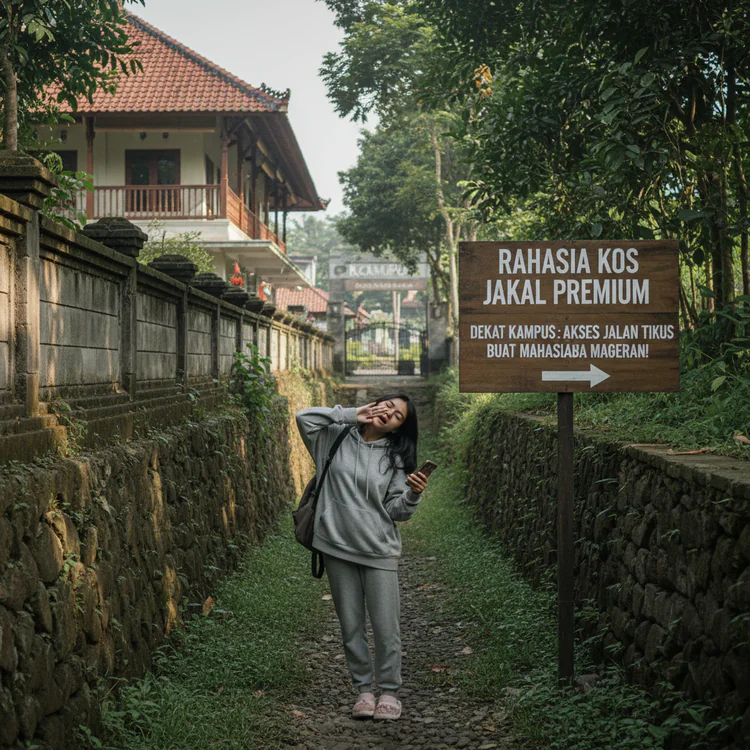 Rahasia Kos Jakal Premium Dekat Kampus: Akses Jalan Tikus Buat Mahasiswa Mageran!
