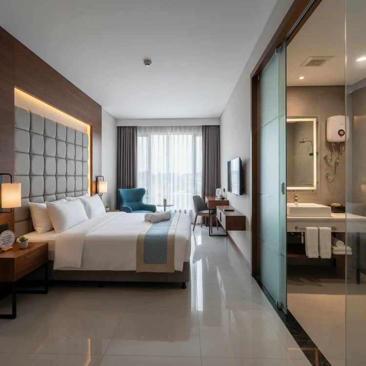 Rasakan Suasana 3-Star Hotel di Kos Jakal Mewah dengan Kamar Mandi Dalam & Water Heater