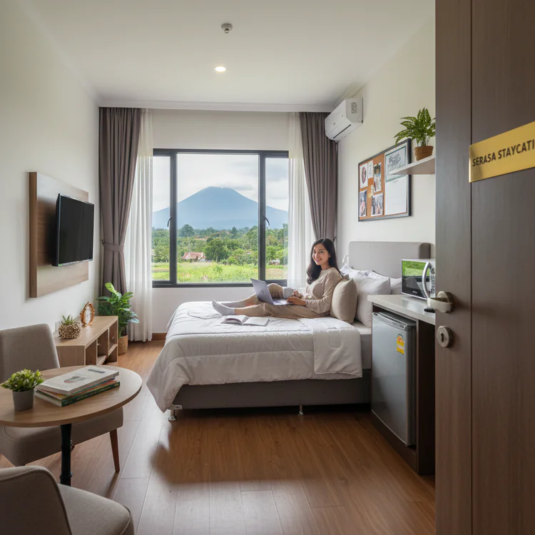 Serasa Staycation di Hotel! Ini Alasan Kost Premium Kaliurang Jadi Favorit Mahasiswa Jogja