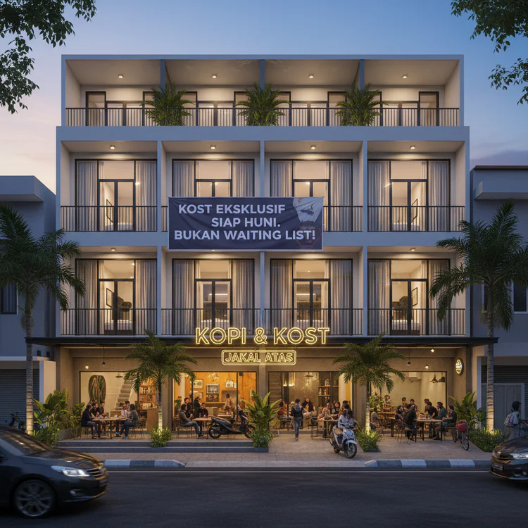 Tempat Nongkrong Jakal Atas yang Hits Plus Kost Eksklusif Siap Huni, Bukan Waiting List!