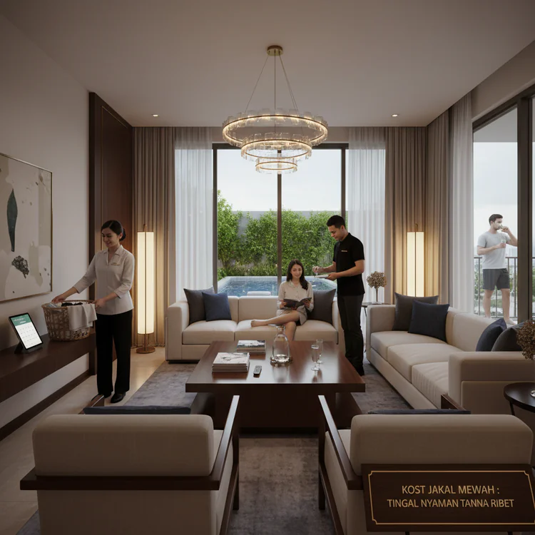 Kost Jakal Mewah dengan Layanan Terima Beres: Tinggal Nyaman tanpa Ribet