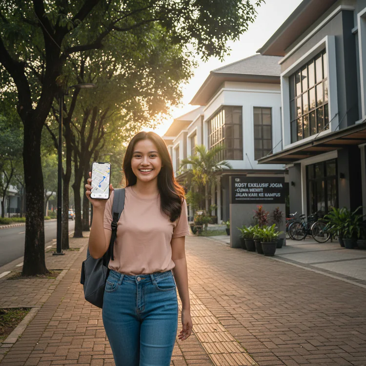 Mager ke Kampus? Kost Eksklusif Jogja Ini Cuma Hitungan Menit Jalan Kaki!