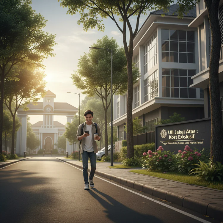 UII Jakal Atas: Kost Eksklusif Tinggal Jalan Kaki, Kuliah Jadi Makin Santai
