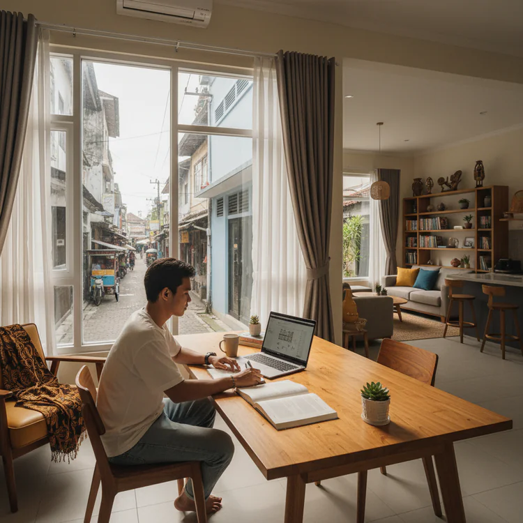 Alternatif Rukita di Jogja: Lokasi Strategis tapi Tetap Kondusif untuk Belajar
