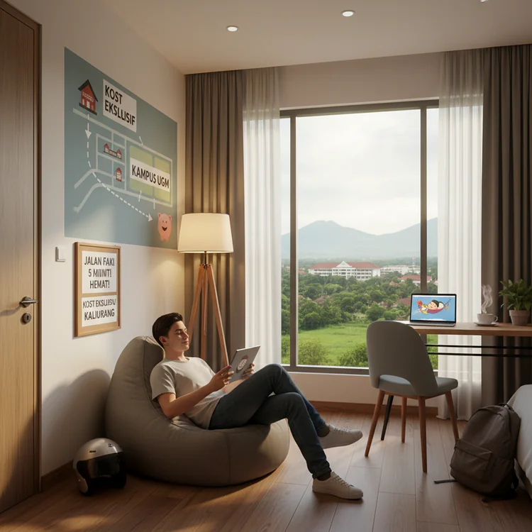 Kost Eksklusif Kaliurang: Cara Mager ke Kampus dan Hemat Ongkos Transportasi